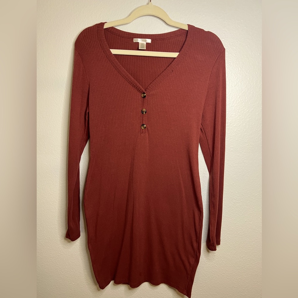 Long Sleeve Dress Size L
